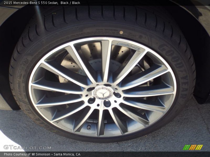 Black / Black 2015 Mercedes-Benz S 550 Sedan