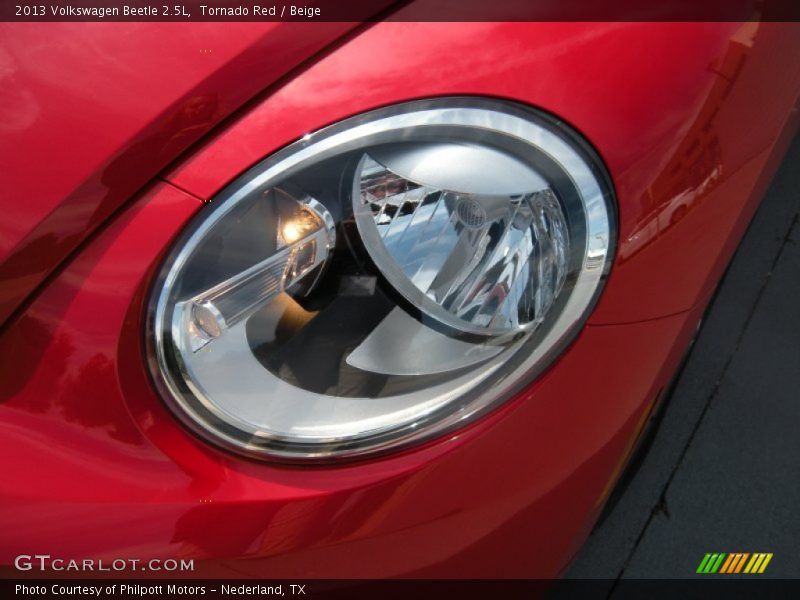 Tornado Red / Beige 2013 Volkswagen Beetle 2.5L