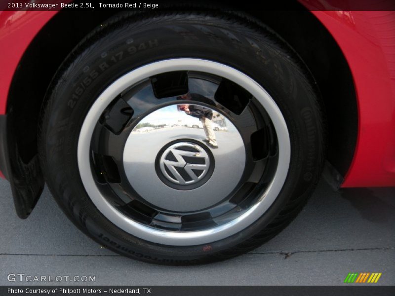 Tornado Red / Beige 2013 Volkswagen Beetle 2.5L