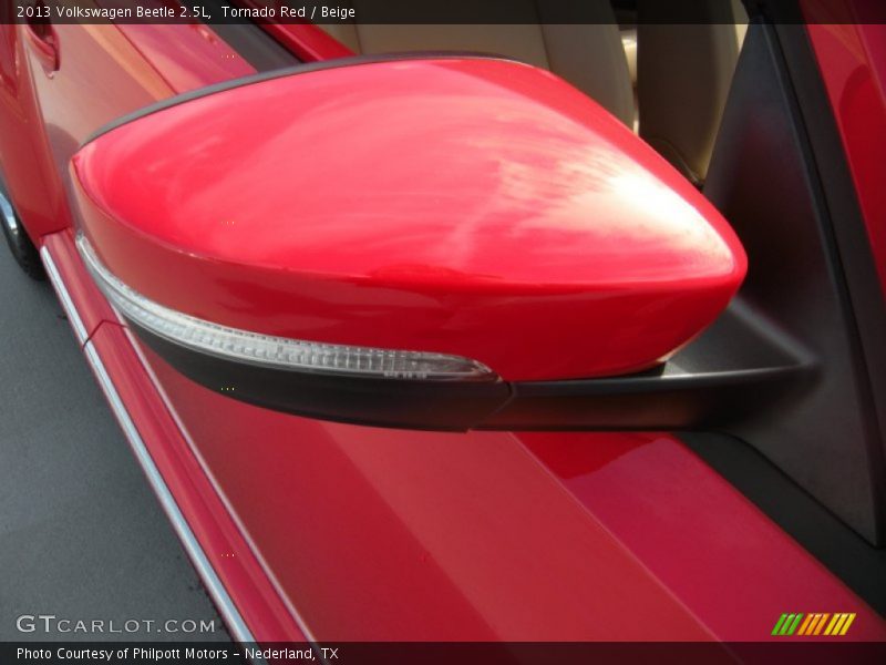 Tornado Red / Beige 2013 Volkswagen Beetle 2.5L