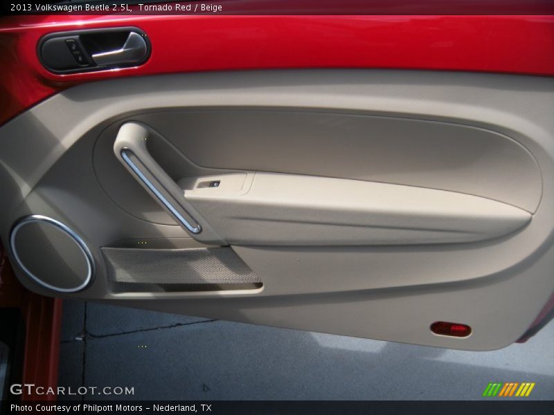 Tornado Red / Beige 2013 Volkswagen Beetle 2.5L
