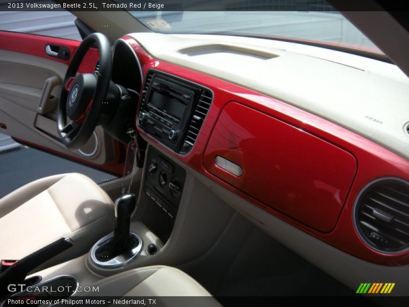 Tornado Red / Beige 2013 Volkswagen Beetle 2.5L