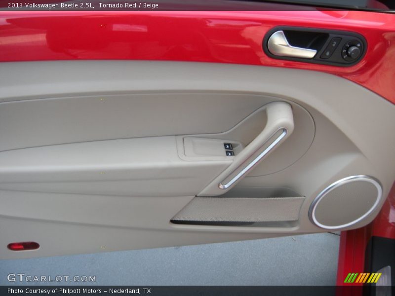 Tornado Red / Beige 2013 Volkswagen Beetle 2.5L