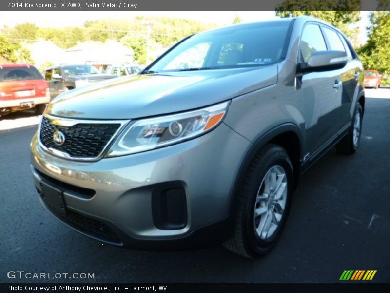 Satin Metal / Gray 2014 Kia Sorento LX AWD