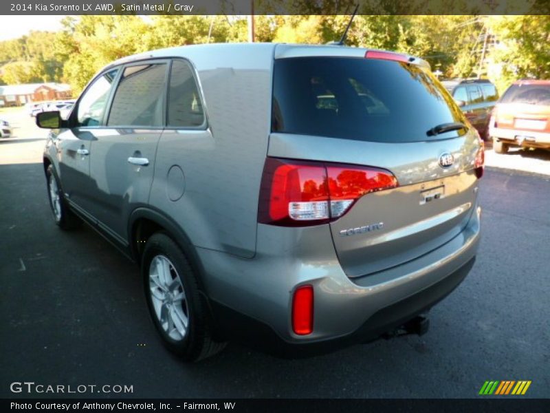 Satin Metal / Gray 2014 Kia Sorento LX AWD