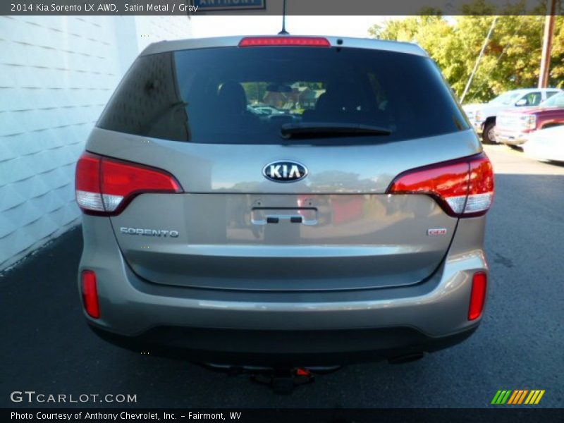 Satin Metal / Gray 2014 Kia Sorento LX AWD