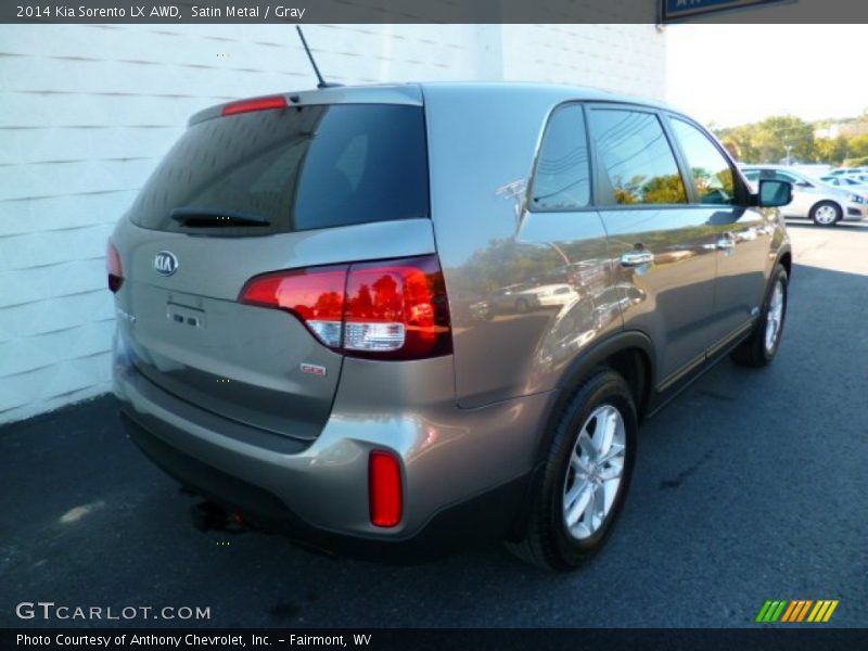 Satin Metal / Gray 2014 Kia Sorento LX AWD