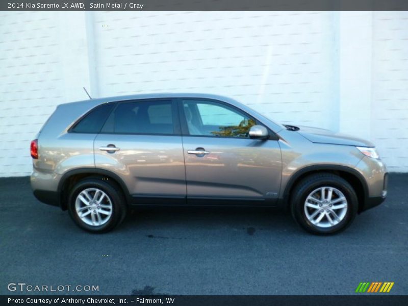 Satin Metal / Gray 2014 Kia Sorento LX AWD