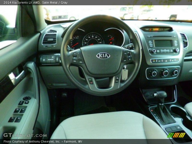 Satin Metal / Gray 2014 Kia Sorento LX AWD
