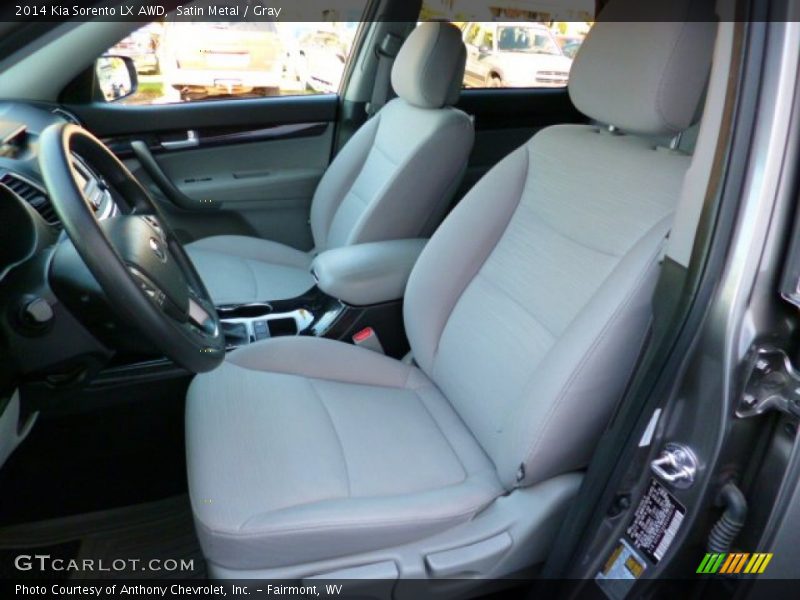 Satin Metal / Gray 2014 Kia Sorento LX AWD