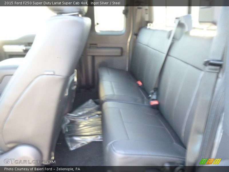 Ingot Silver / Steel 2015 Ford F250 Super Duty Lariat Super Cab 4x4
