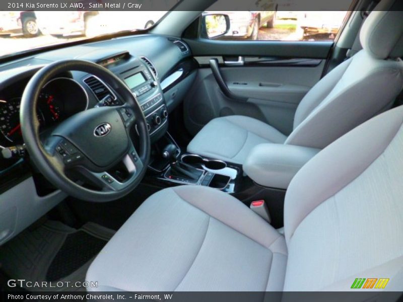 Satin Metal / Gray 2014 Kia Sorento LX AWD