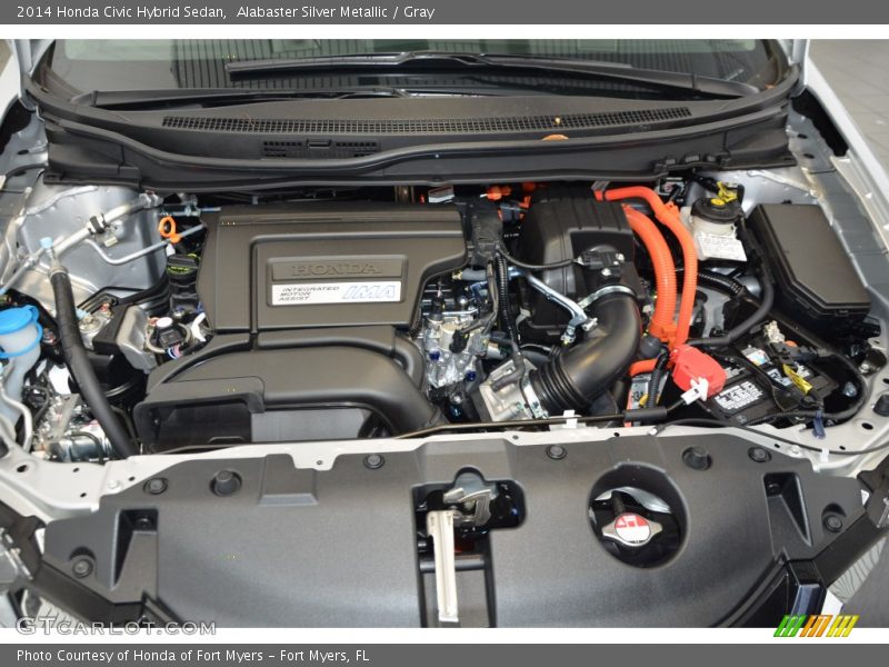  2014 Civic Hybrid Sedan Engine - 1.5 Liter SOHC 8-Valve i-VTEC 4 Cylinder Gasoline/Electric Hybrid