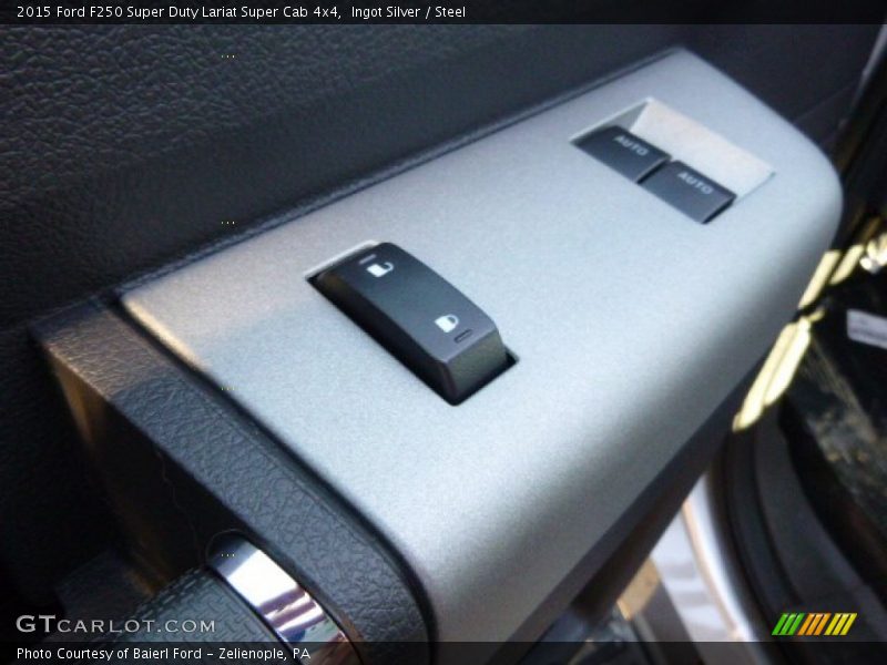 Ingot Silver / Steel 2015 Ford F250 Super Duty Lariat Super Cab 4x4