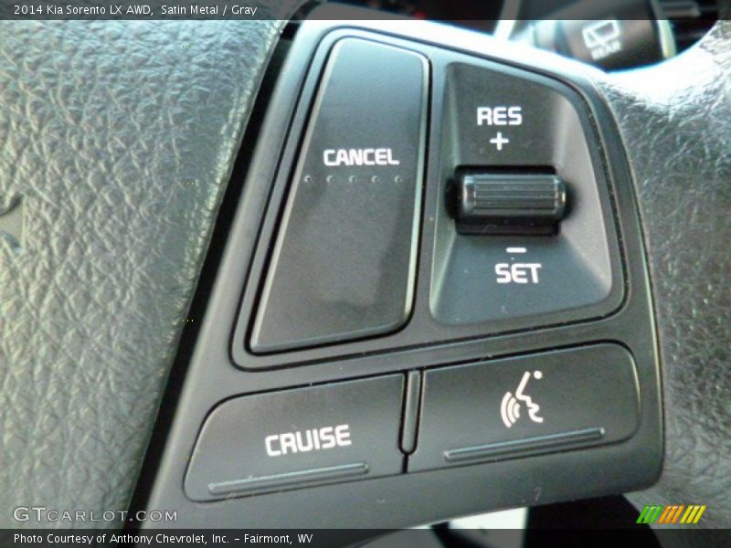 Satin Metal / Gray 2014 Kia Sorento LX AWD