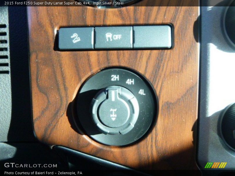 Ingot Silver / Steel 2015 Ford F250 Super Duty Lariat Super Cab 4x4