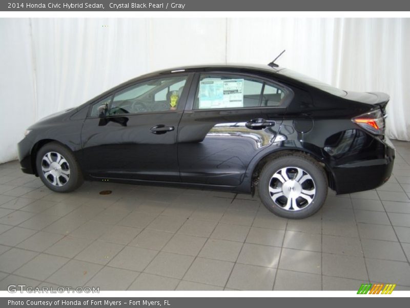  2014 Civic Hybrid Sedan Crystal Black Pearl