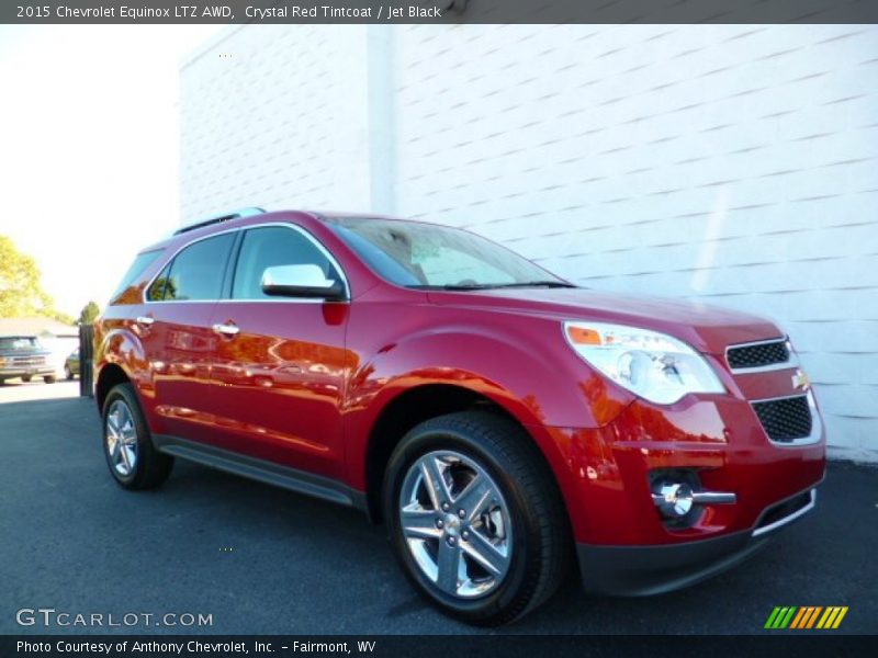 Crystal Red Tintcoat / Jet Black 2015 Chevrolet Equinox LTZ AWD