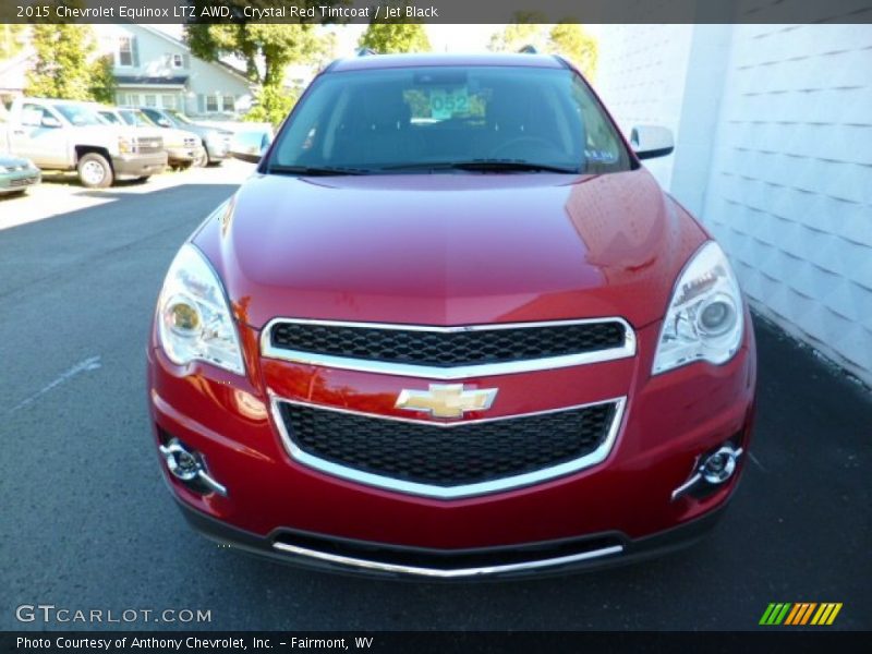 Crystal Red Tintcoat / Jet Black 2015 Chevrolet Equinox LTZ AWD