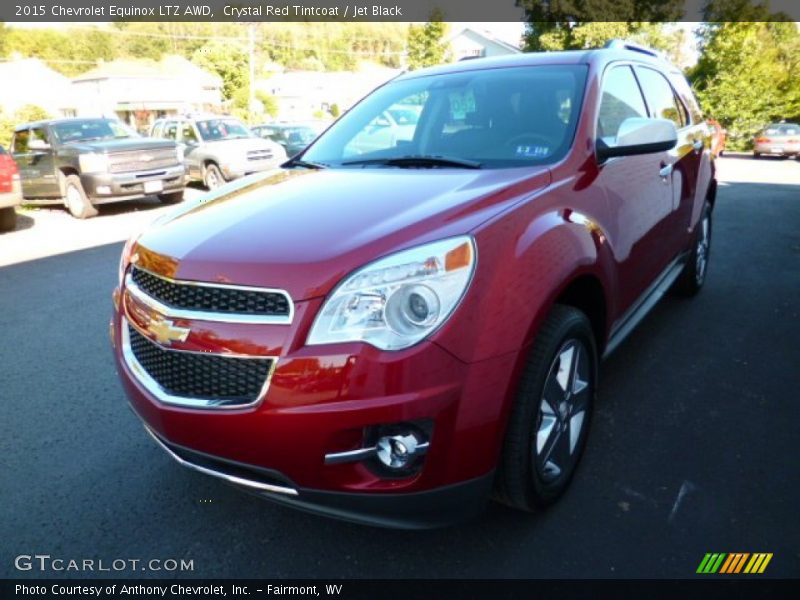 Crystal Red Tintcoat / Jet Black 2015 Chevrolet Equinox LTZ AWD