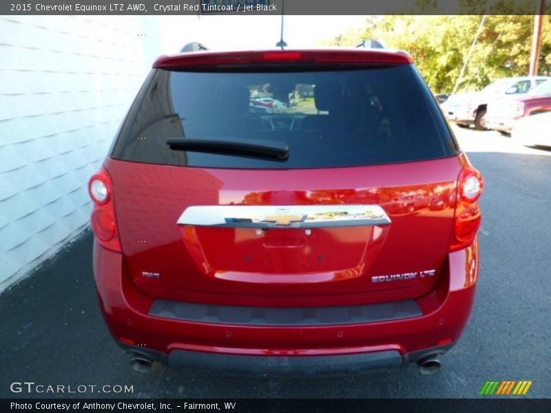 Crystal Red Tintcoat / Jet Black 2015 Chevrolet Equinox LTZ AWD