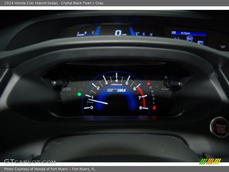 2014 Civic Hybrid Sedan Hybrid Sedan Gauges