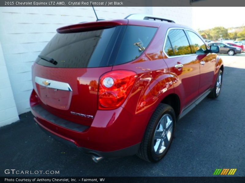 Crystal Red Tintcoat / Jet Black 2015 Chevrolet Equinox LTZ AWD