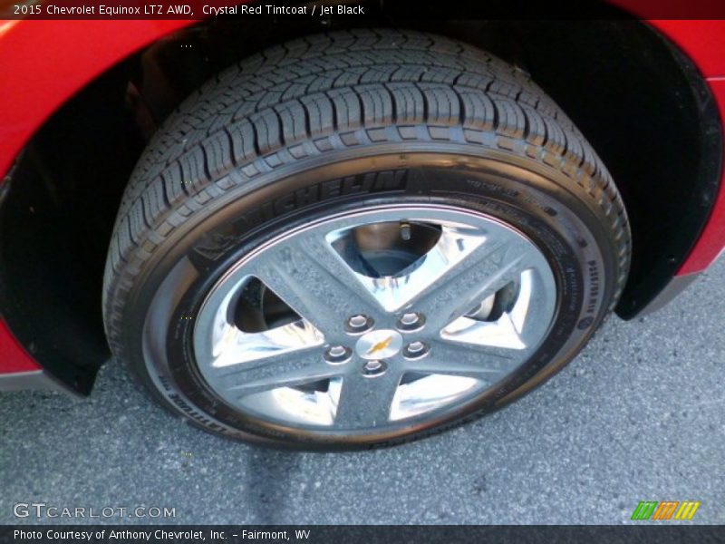 Crystal Red Tintcoat / Jet Black 2015 Chevrolet Equinox LTZ AWD