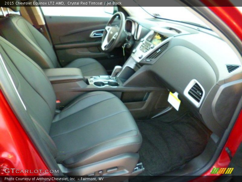 Crystal Red Tintcoat / Jet Black 2015 Chevrolet Equinox LTZ AWD
