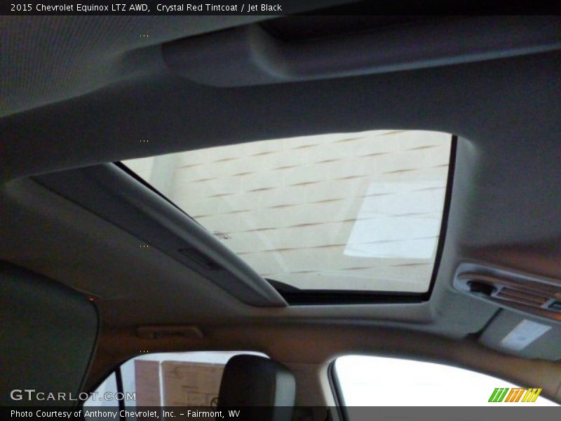 Crystal Red Tintcoat / Jet Black 2015 Chevrolet Equinox LTZ AWD