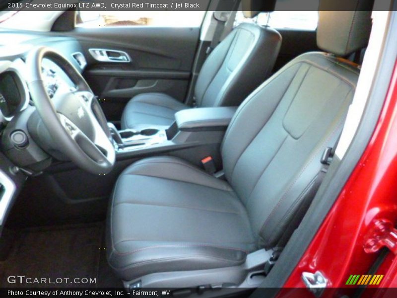 Crystal Red Tintcoat / Jet Black 2015 Chevrolet Equinox LTZ AWD