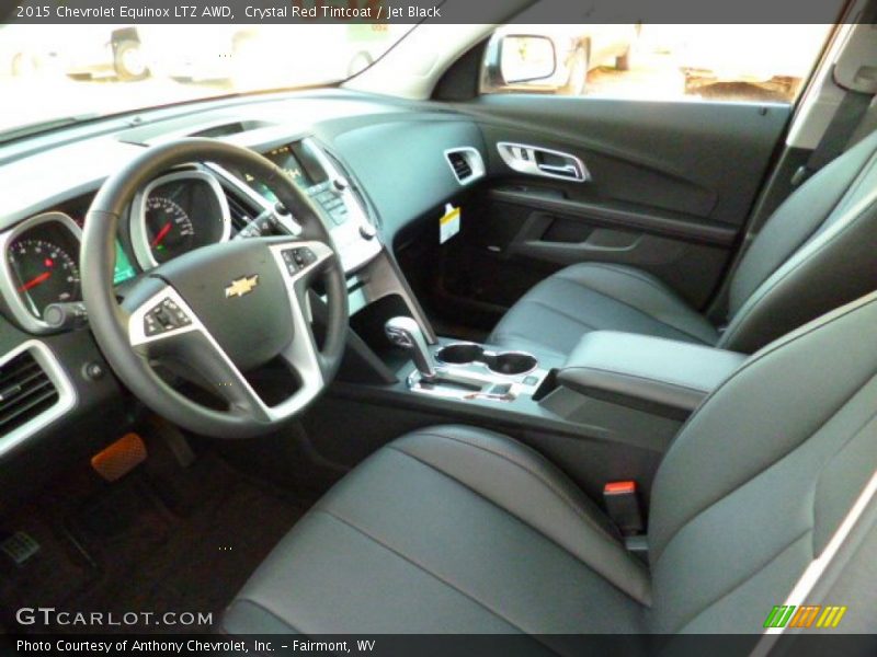 Crystal Red Tintcoat / Jet Black 2015 Chevrolet Equinox LTZ AWD
