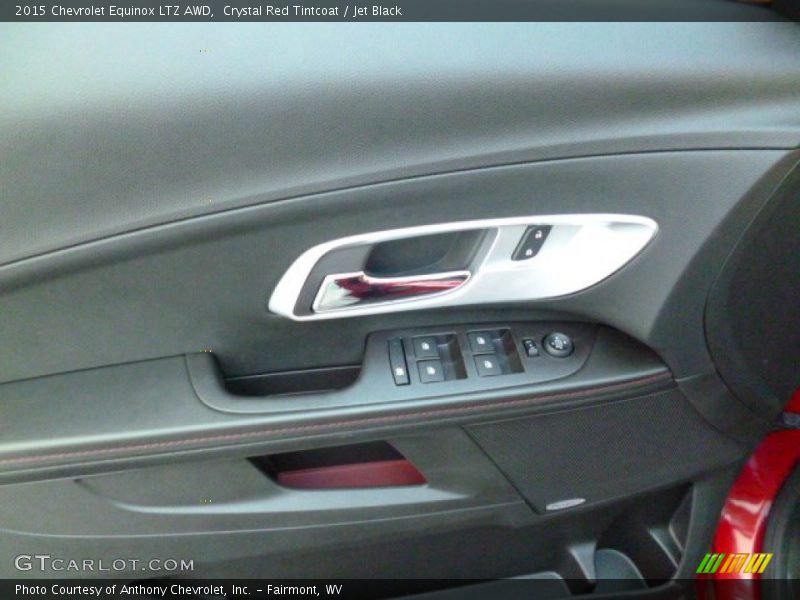 Crystal Red Tintcoat / Jet Black 2015 Chevrolet Equinox LTZ AWD