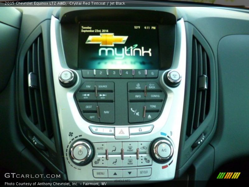 Crystal Red Tintcoat / Jet Black 2015 Chevrolet Equinox LTZ AWD