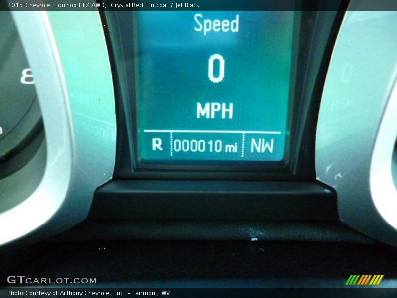 Crystal Red Tintcoat / Jet Black 2015 Chevrolet Equinox LTZ AWD