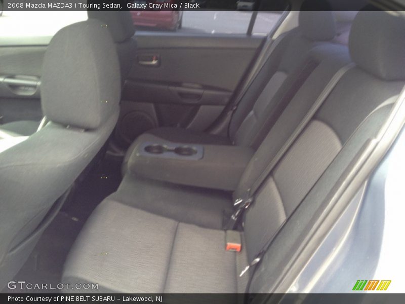 Galaxy Gray Mica / Black 2008 Mazda MAZDA3 i Touring Sedan
