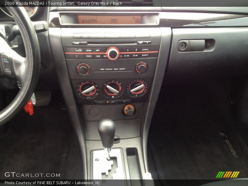 Galaxy Gray Mica / Black 2008 Mazda MAZDA3 i Touring Sedan