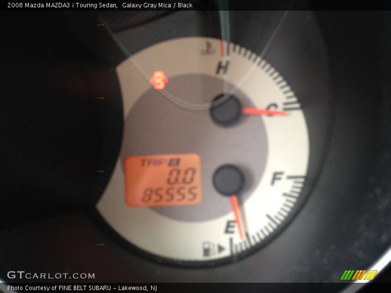 Galaxy Gray Mica / Black 2008 Mazda MAZDA3 i Touring Sedan