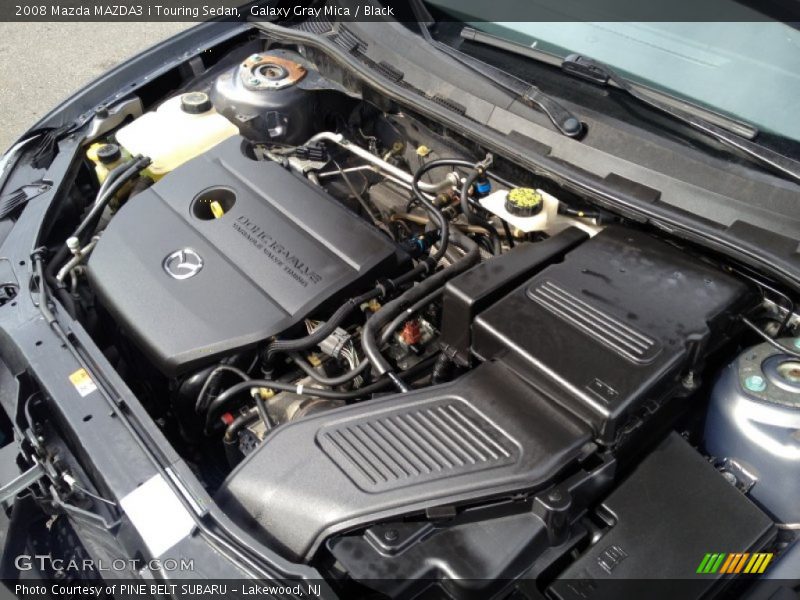 Galaxy Gray Mica / Black 2008 Mazda MAZDA3 i Touring Sedan