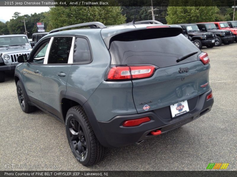 Anvil / Trailhawk Black 2015 Jeep Cherokee Trailhawk 4x4