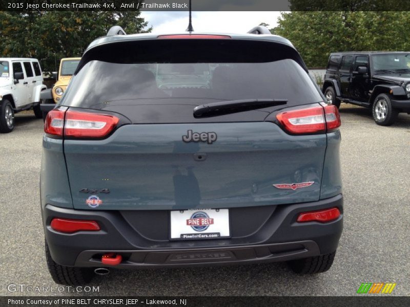 Anvil / Trailhawk Black 2015 Jeep Cherokee Trailhawk 4x4