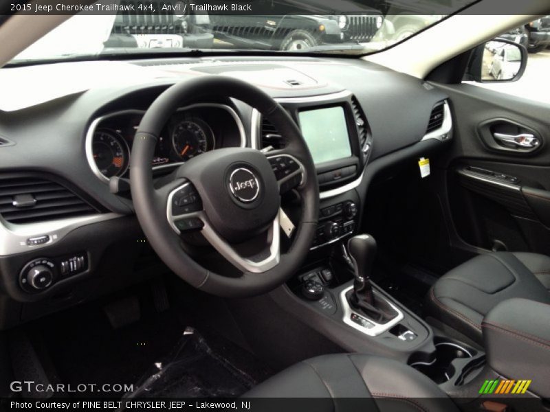 Trailhawk Black Interior - 2015 Cherokee Trailhawk 4x4 