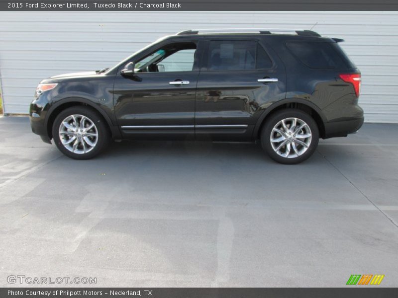 Tuxedo Black / Charcoal Black 2015 Ford Explorer Limited