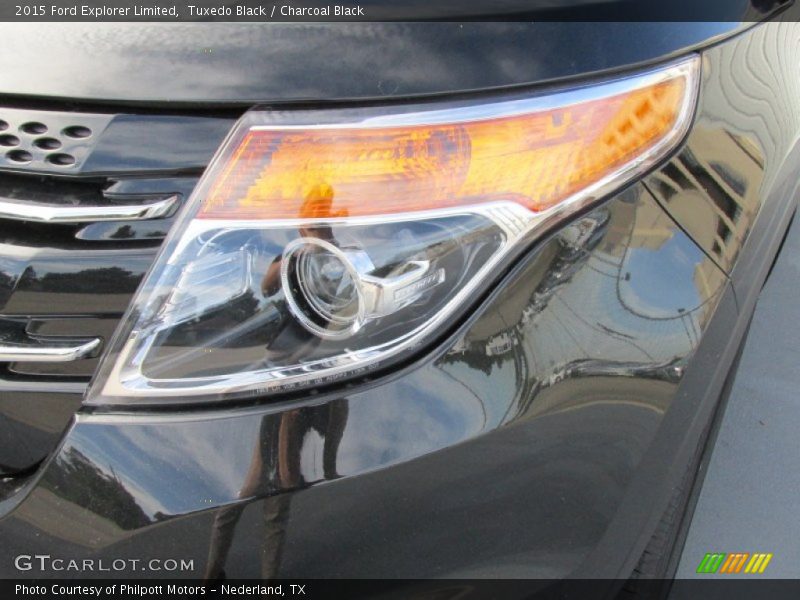Tuxedo Black / Charcoal Black 2015 Ford Explorer Limited