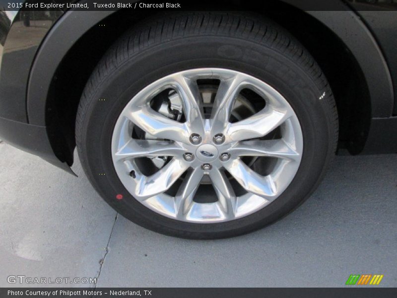 Tuxedo Black / Charcoal Black 2015 Ford Explorer Limited