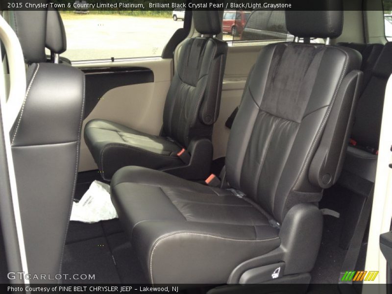 Rear Seat of 2015 Town & Country Limited Platinum