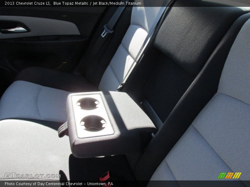 Blue Topaz Metallic / Jet Black/Medium Titanium 2013 Chevrolet Cruze LS