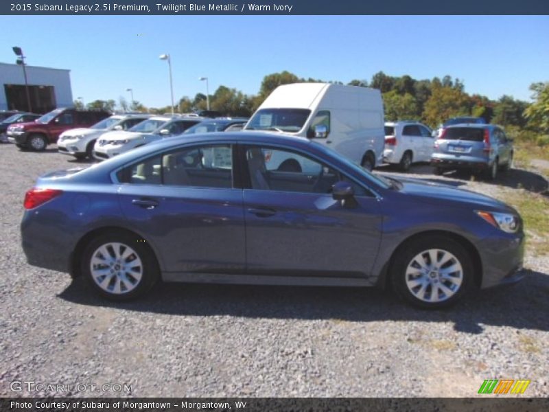 Twilight Blue Metallic / Warm Ivory 2015 Subaru Legacy 2.5i Premium