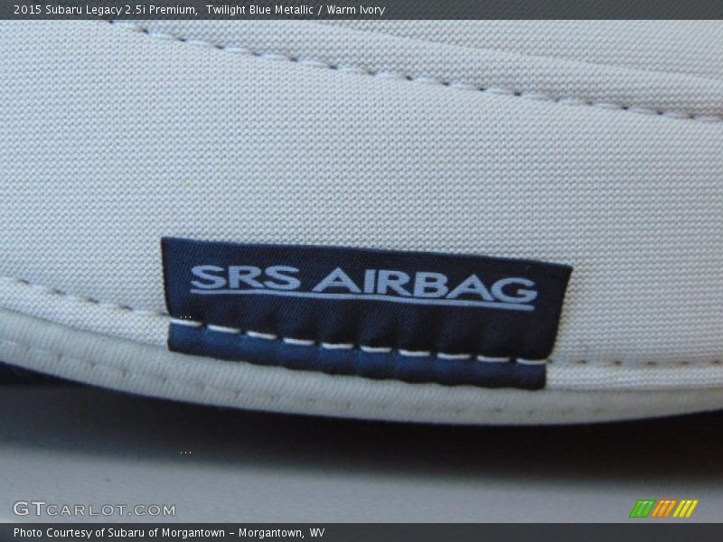 Twilight Blue Metallic / Warm Ivory 2015 Subaru Legacy 2.5i Premium