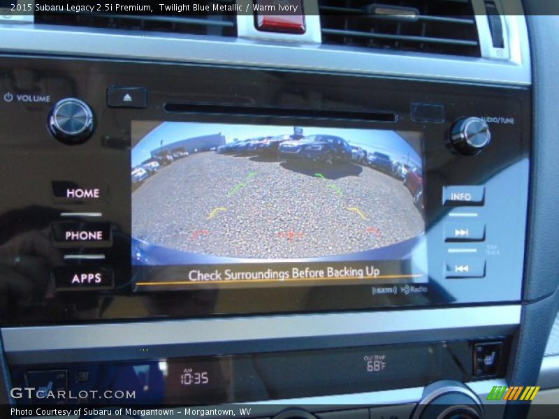 Twilight Blue Metallic / Warm Ivory 2015 Subaru Legacy 2.5i Premium